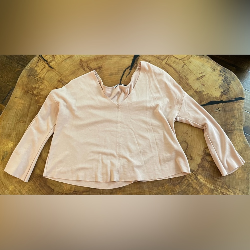 Cropped Zara Shirt, Size S